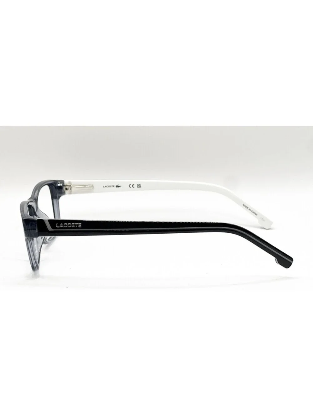 Lacoste L2707 035 Grey Rectangle Authentic Eyeglass Frames 53-15-145
